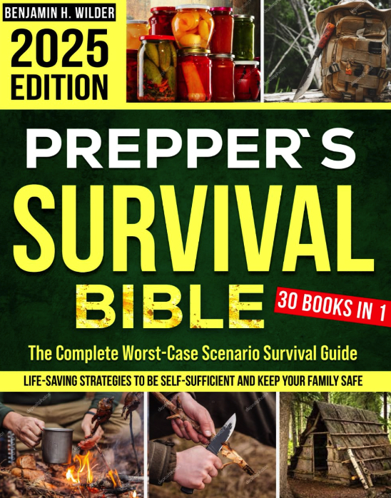 The Prepper's Survival Bible: The Complete Worst-Case Scenario Survival Guide - Life-Saving Strategies to Be Self Sufficient and Keep Your Family